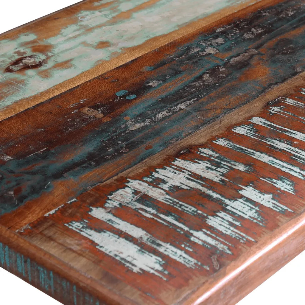 Tavolo da Pranzo in Legno Massello Anticato 120x60x76 cm 244242