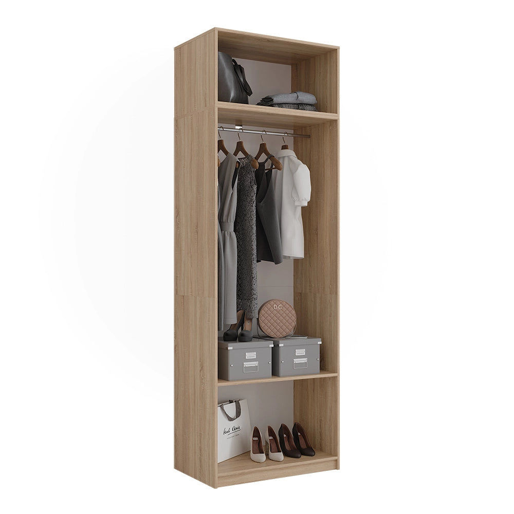 Armadio Elmo Sonoma 80 x 40 cm Set di 2 Vicco