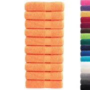Asciugamani Doccia SOLUND 10 pz Arancioni 70x140cm 600g/m² 137382