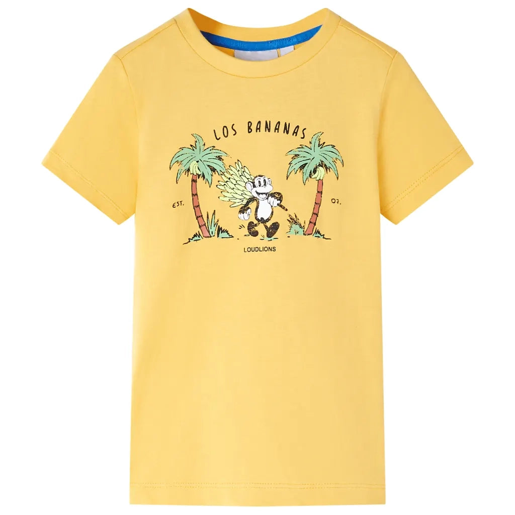 Maglietta per Bambini Ocra Chiaro 116