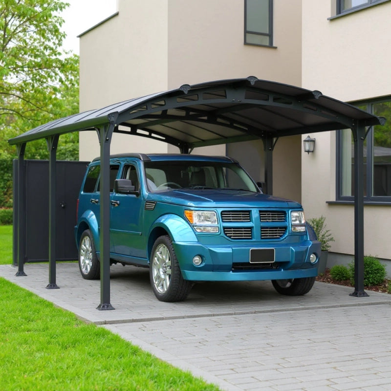 Carport in alluminio - ALMICAR 5000 - 18 mÂ²