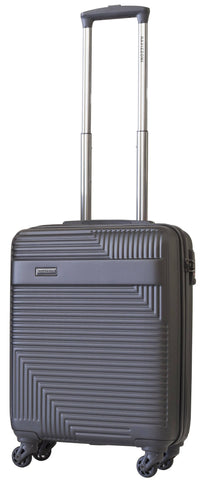 Set 3 Valigie Trolley Rigide in ABS 4 Ruote TSA Ravizzoni Long Island Grigie