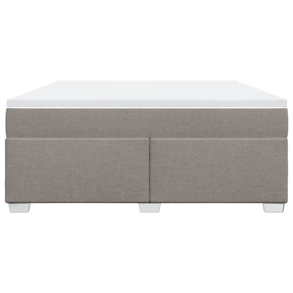 Giroletto a Molle con Materasso Tortora 180x200 cm in Tessuto 3285155