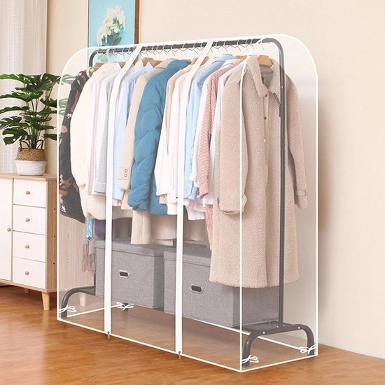 Ricoprente per Abbigliamento - Protezione per Abbigliamento Standard - Abbigliamento Protezione - Impermeabile e Stoffa - 150x150x50 cm - Transparente