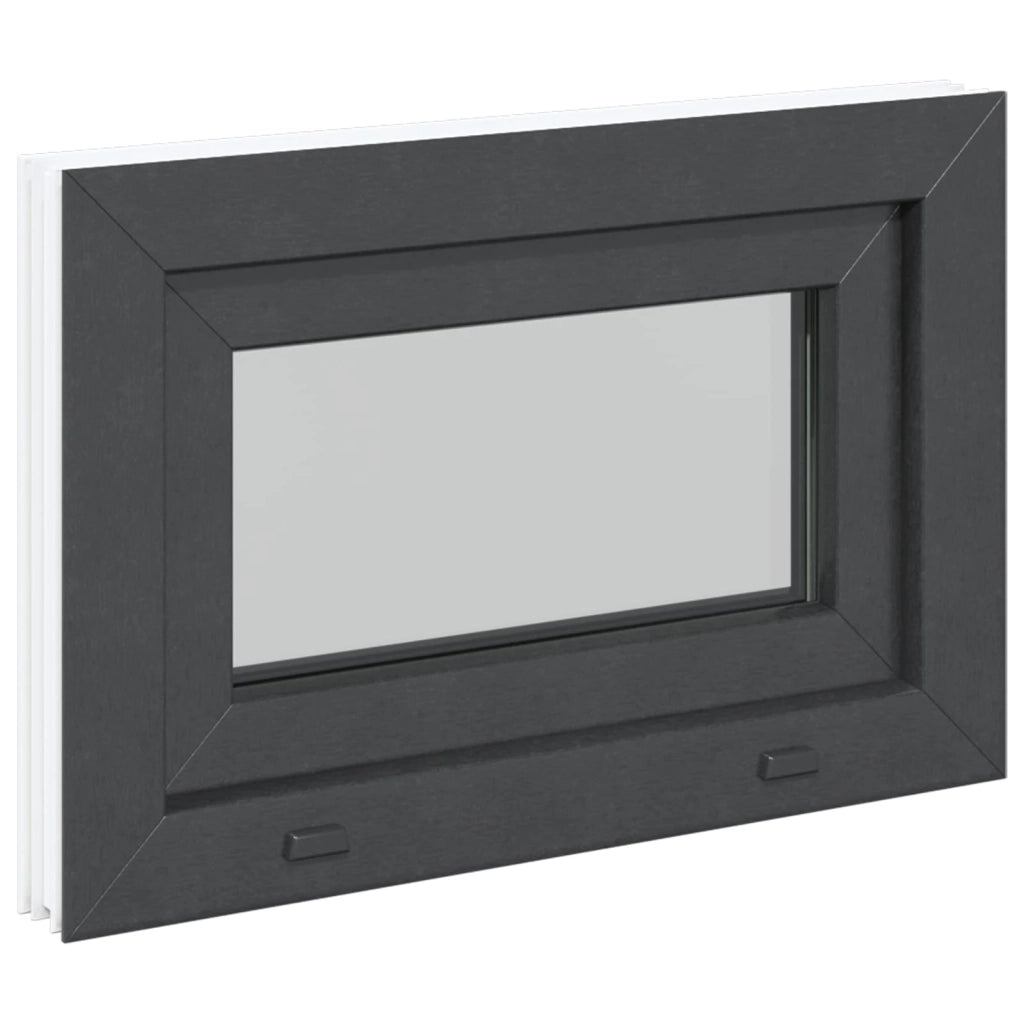 Finestra per Soffitta RISOR 60 x 40 cm PVC e Vetro Antracite