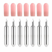 Set di Lame Snip da Giardino da 7 - Acciaio Inossidabile - Reservoi Precisi - Lama Durevole - Centrofissa - Incluso Cuscino di Protezione in Silicone - Reservoi