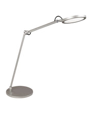 Regina - Lampada da tavolo orientabile alluminio Fabas Luce - LED Touch integrato 9W dimmerabile CCT (3000K 4000K 5000K 6000K)