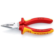 KNIPEX 08 26 145 Pinza Universale con Testa a Punta Isolata VDE Acciaio Temprato 61 HRC Manici Bicomponenti colore Nero
