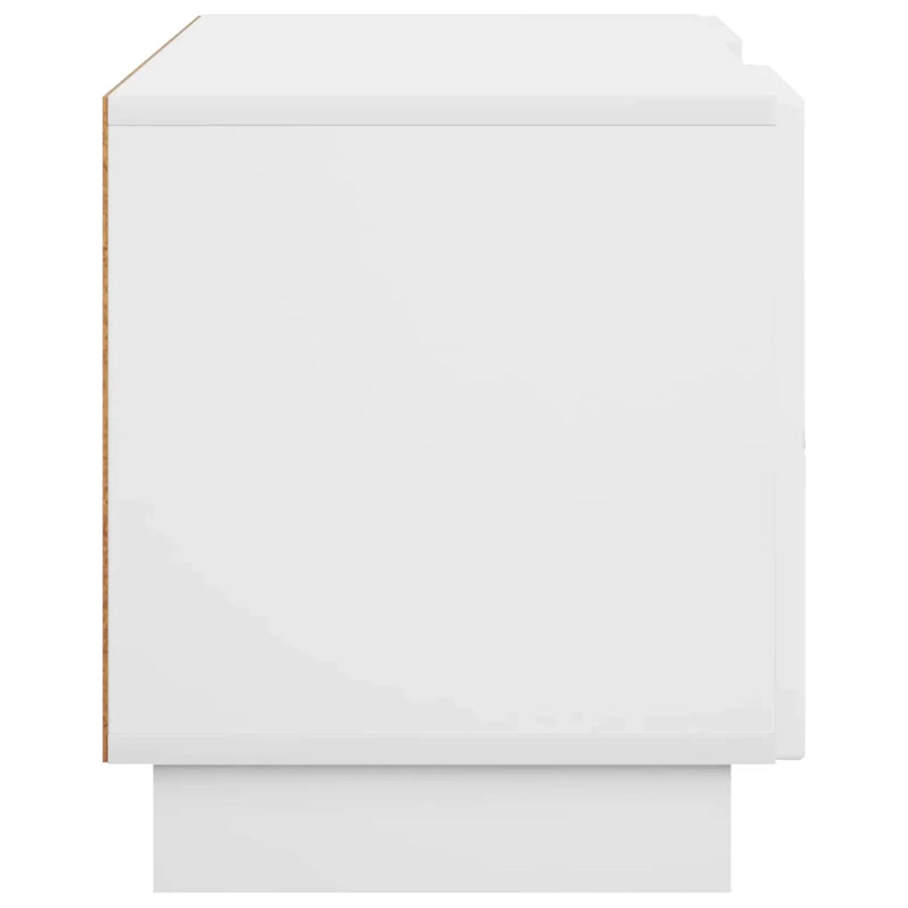Supporto TV 90 x 34.5 x 40 cm Bianco Lucido 8011481