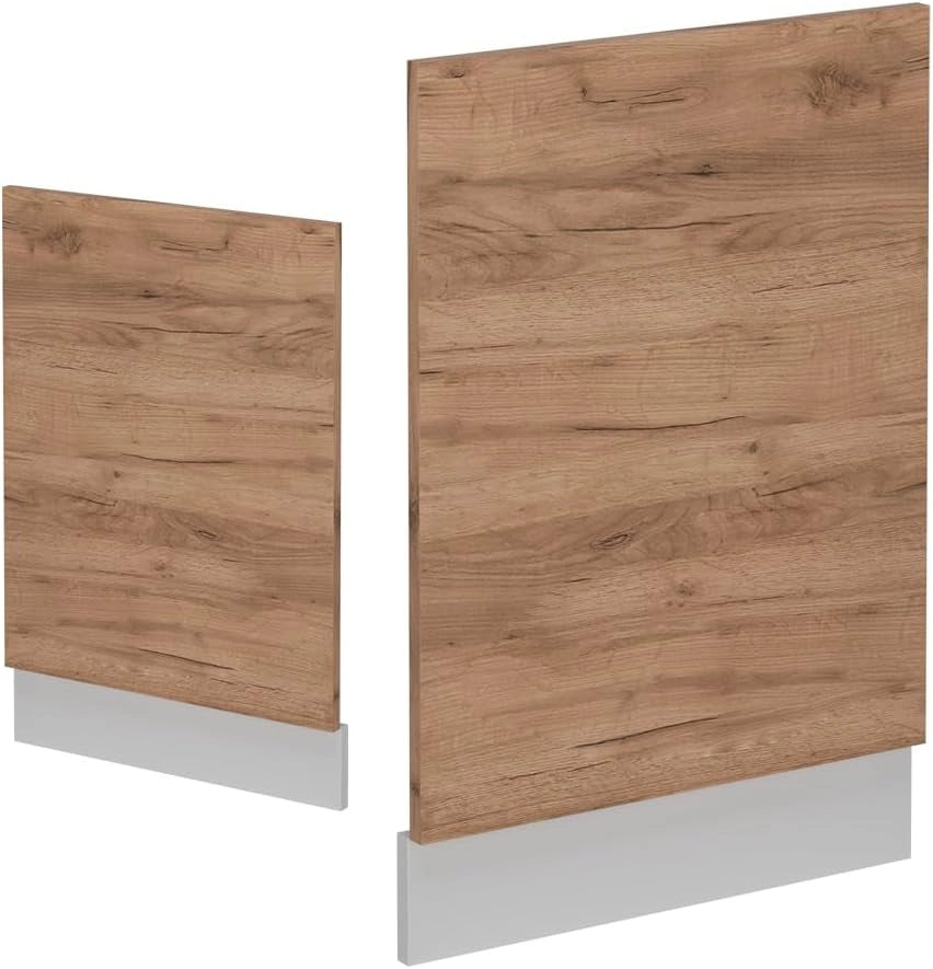 Pannello frontale R-Line, Quercia dorata, 45 cm PL Antracite, per la libera combinazione all'interno di sistemi cucina modulari
