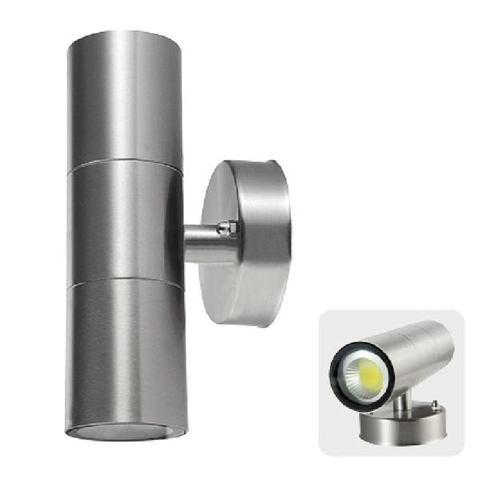 Trade Shop - Applique A Led Cilindro Doppio Fascio Luce Up E Down Sotto Sopra 5w -