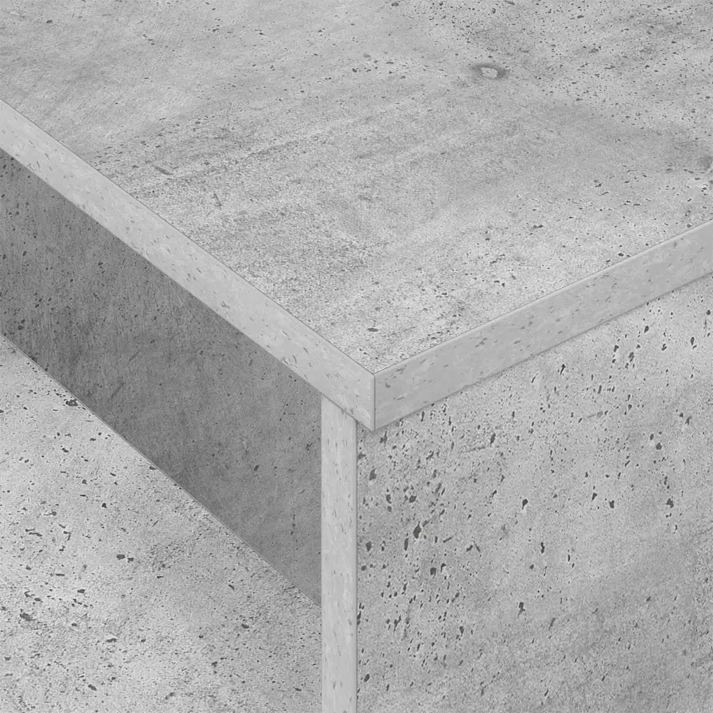 Tavolo consolle Grigio cemento 91,5 x 35 x 38,5 cm 891163