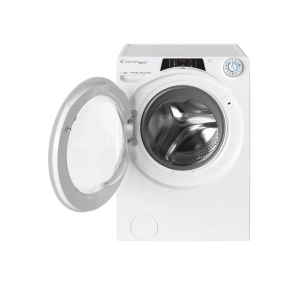 Lavatrice A Carica Frontale Candy RapidO Slim RO4 1274DWMT/1-S 7 Kg Classe A (A85xL60xP45) 1200 Giri Motore Speed-Drive Inverter Funzione vapore