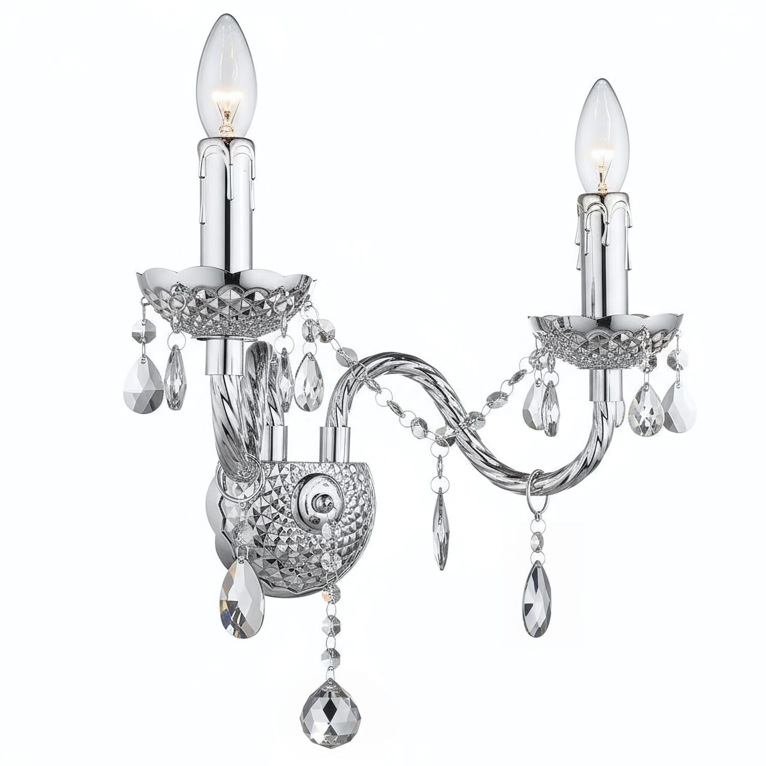 Lampada Da Parete Ebt019-2w Chrome