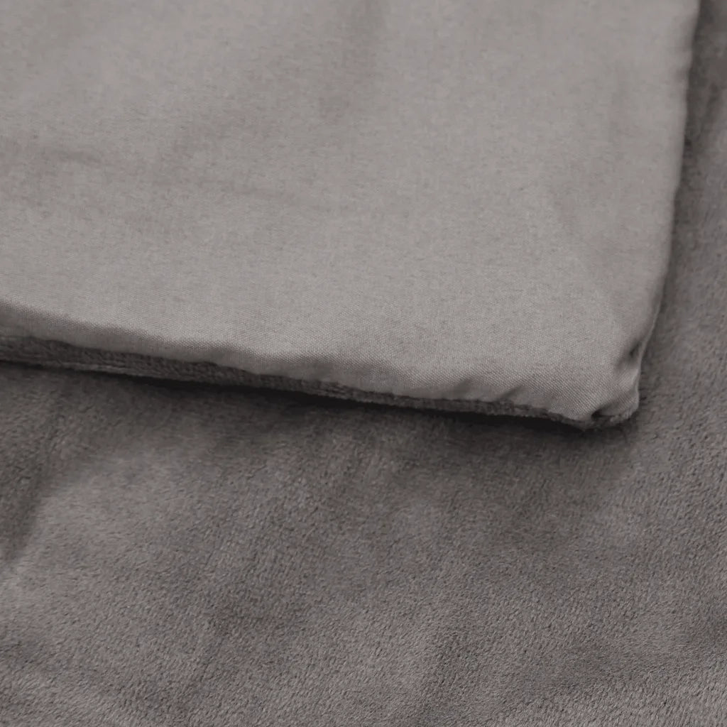 Coperta Ponderata con Copertura Grigia 138x200 cm 6 kg Tessuto cod mxl 71130