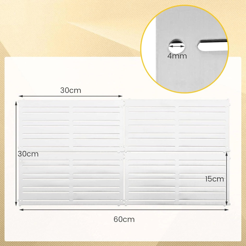 Portautensili Magnetici 4 pz, Organizzatori Magnetici per Utensili con 32 Strisce Magnetiche, Pannelli Magnetici Salvaspazio per Accessori per Banchi da Lavoro Garage e Negozio