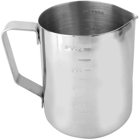 Fornello per Fondere Cera in Acciaio Inossidabile 550ML - Fondere Cera a mano - Strumento per Fondere Cera - Manico - Catino per Fondere - Alta Qualità - Vaschetta per Risciacquo