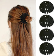 4 Set di Nidi per Uccelli Clip per Capelli Magici – Estensibili – Per Capelli Intrecciati – Adatti per Capelli Fini e Spessi – Facili da Usare e Veloci