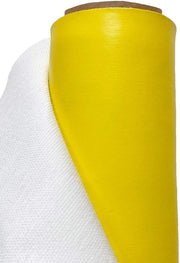 Tessuto di pelle sintetica impermeabile venduto per metro - giallo limone - 100cm x 140cm