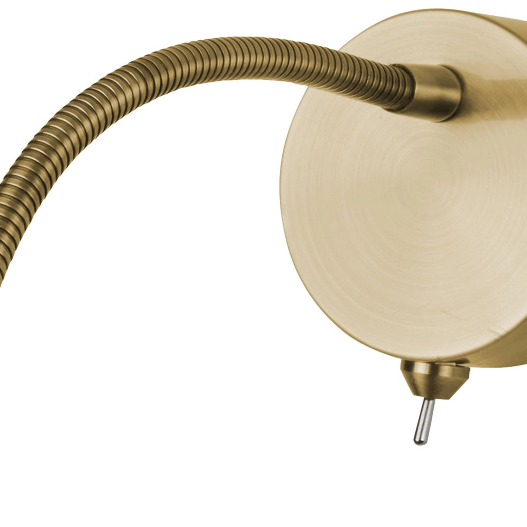 Applique da parete orientabile Flexy LED - Ottone satinato