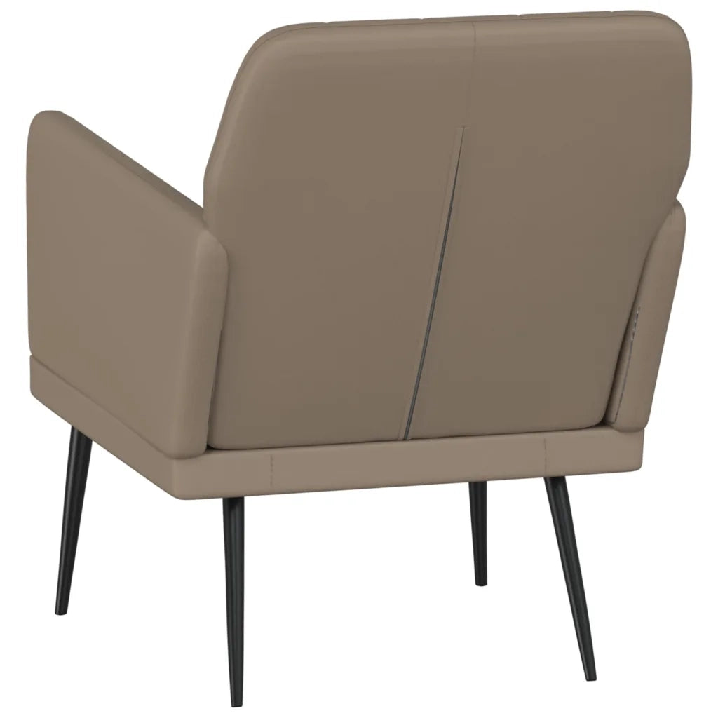 Poltrona Cappuccino 61x78x80 cm Similpelle cod mxl 5633