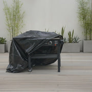 Copertura barbecue rettangolare TITANIUMÂ® Nero - 170 x 50 x 85 cm