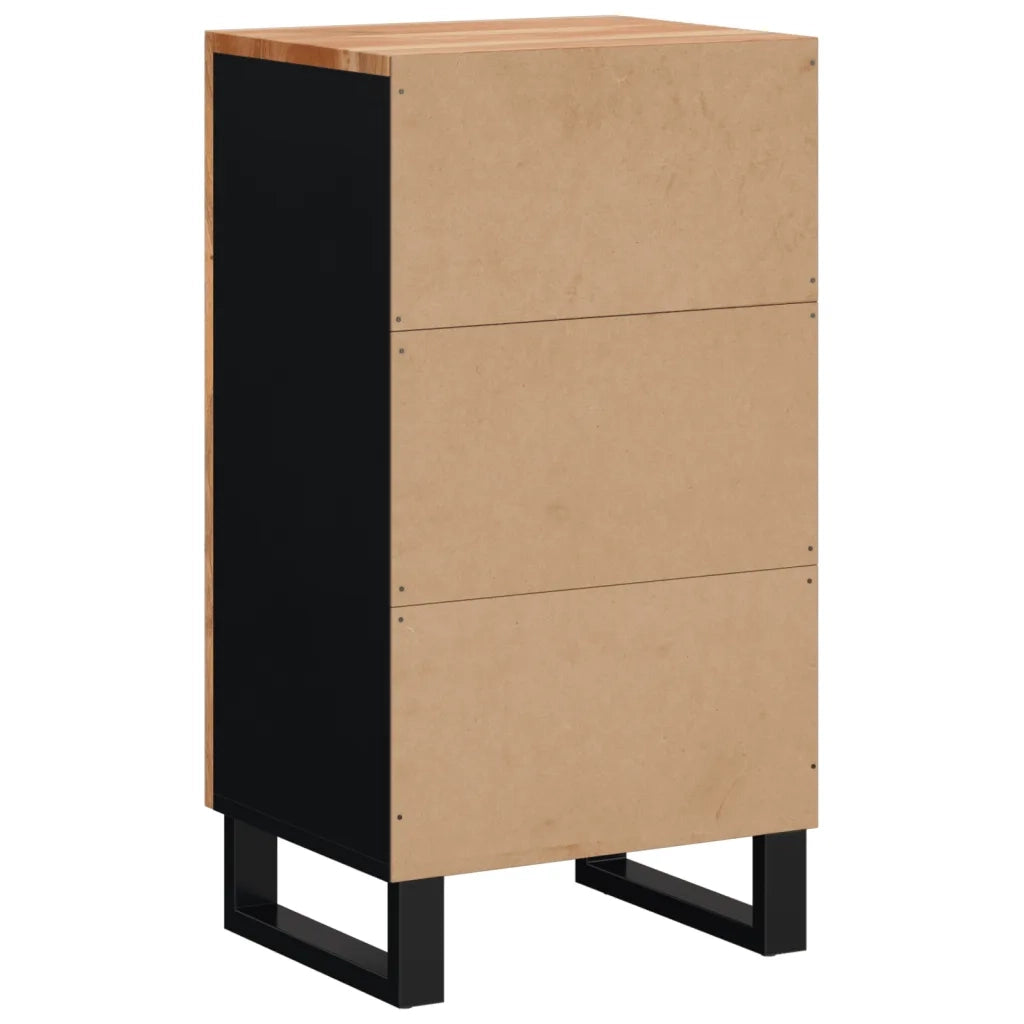 Credenza con Anta 40x31x75 cm in Legno Massello di Acacia 352910
