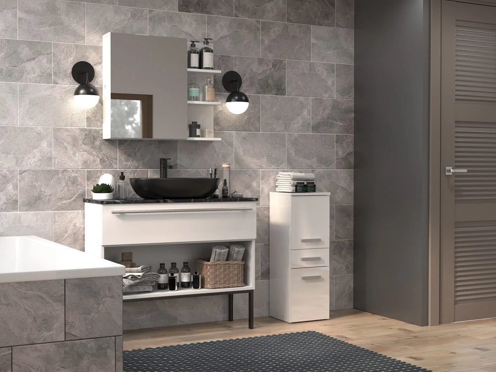 Colonna bagno NEL V DDS bianco lucido