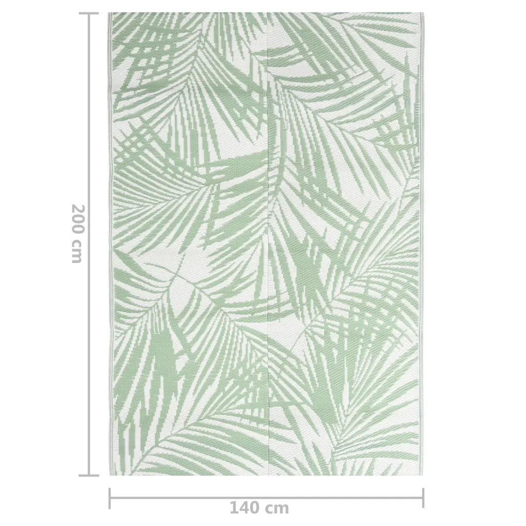 Tappeto da Esterno Verde 140x200 cm in PP cod mxl 57832