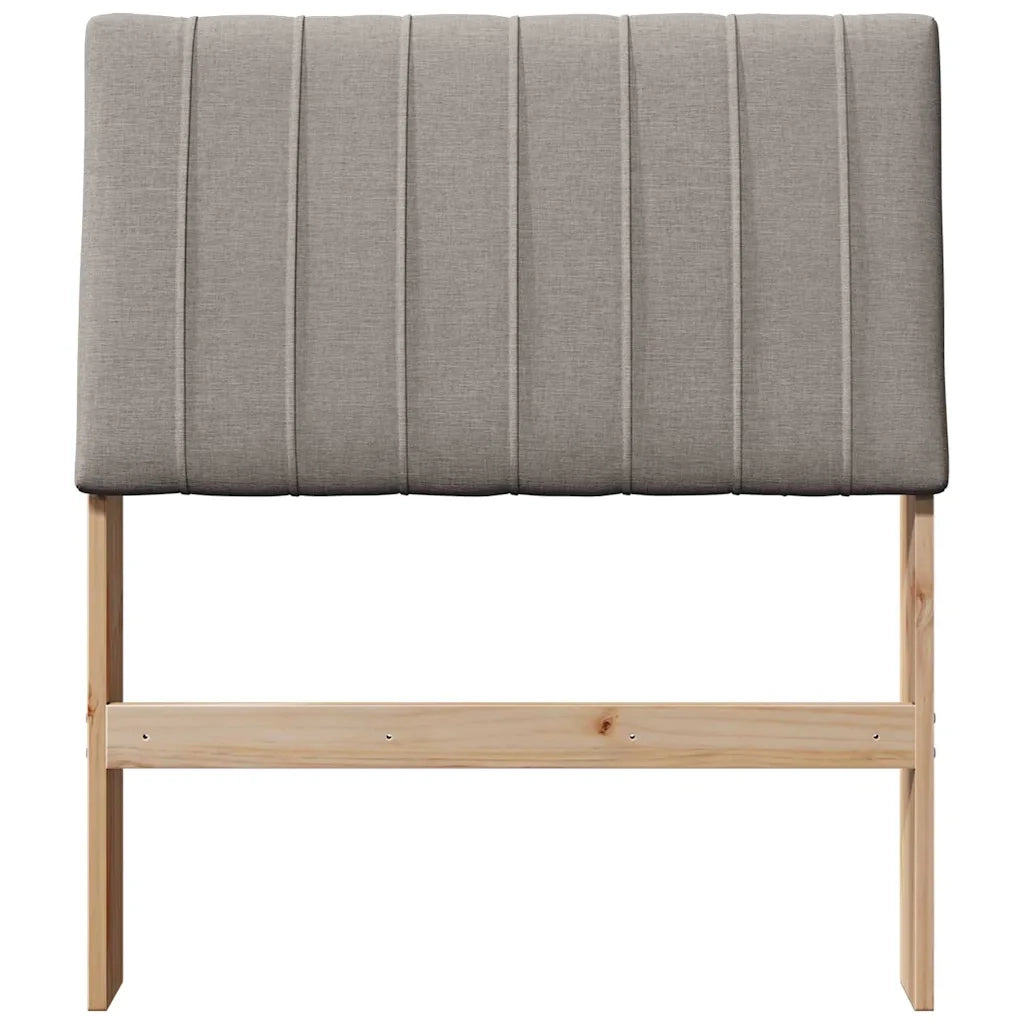 Testiera imbottita Talpa 75 cm Pino massello 879427