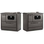 Cucina Stufa a legna K-Line Popular Colore: Nero