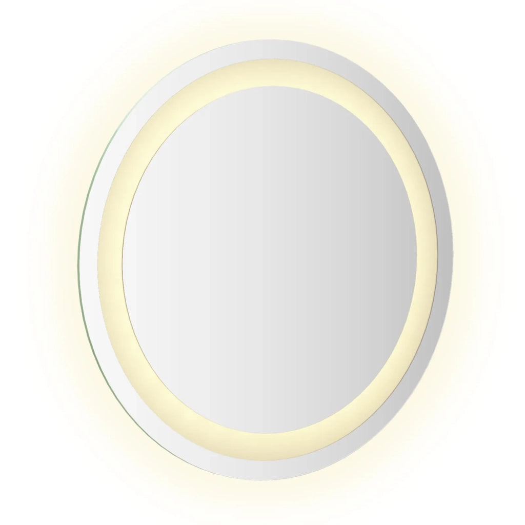 Specchio da bagno LED Trasparente Ø 40 cm vetro temperato 42045845