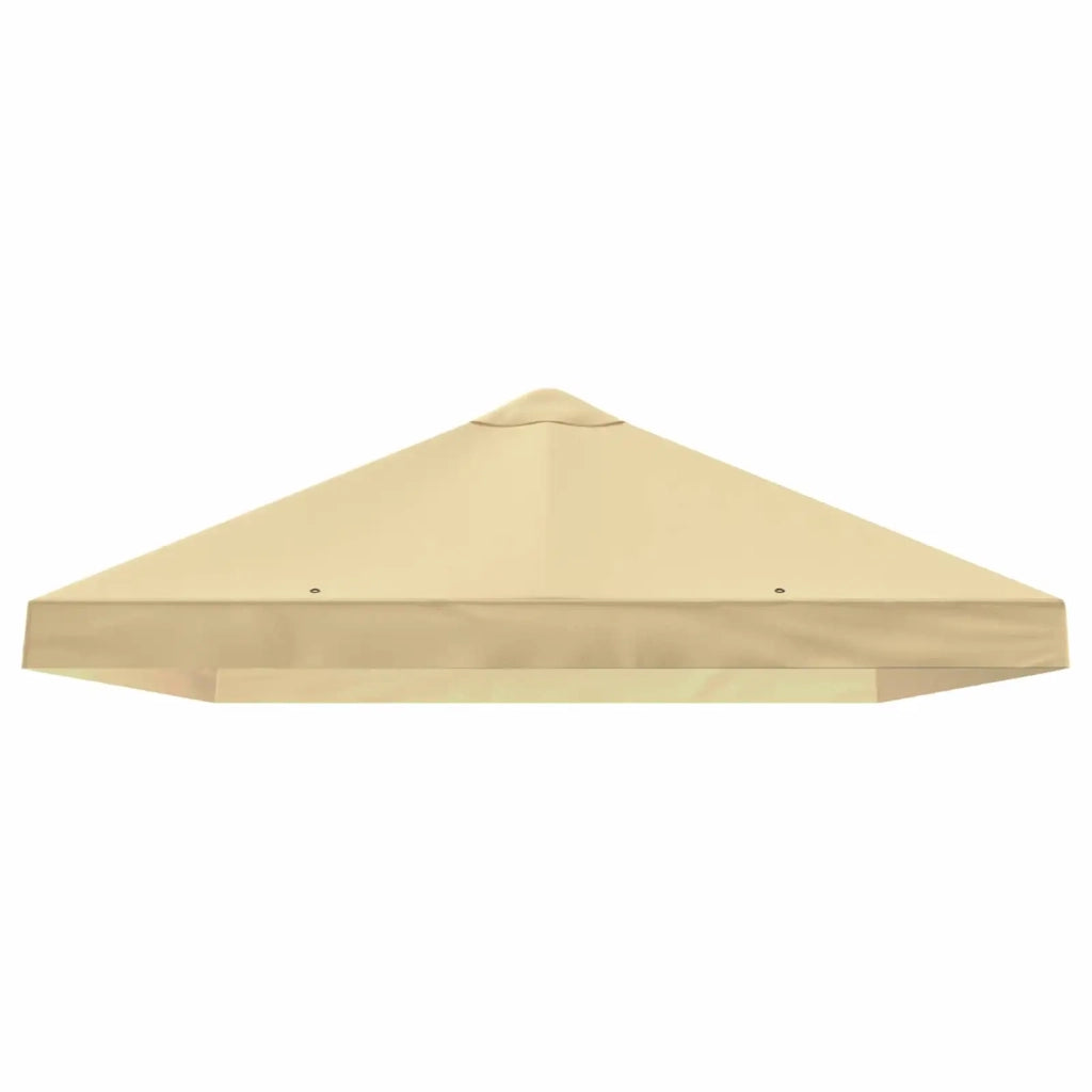 Copertura Tenda Gazebo 6 x 3 m Crema Poliestere 190 900399