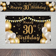 Decorazione per Festa - Banner Unico - Design Esclusivo - 30° Compleanno - Decorazioni per Giardino/Muro - Poster di Fondo - Dimensioni Perfette - Decorazione per Feste