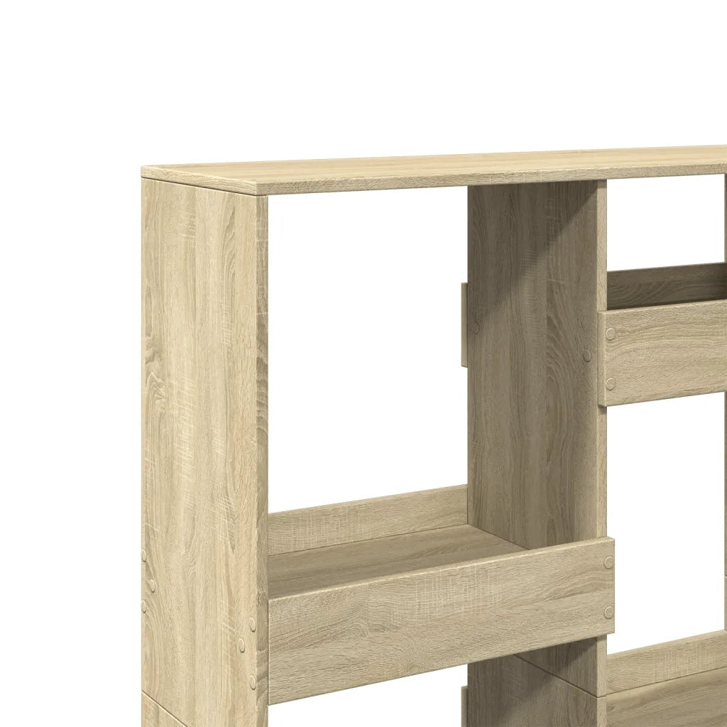 Libreria Rovere Sonoma 100x33x135 cm in Legno Multistrato 3309386