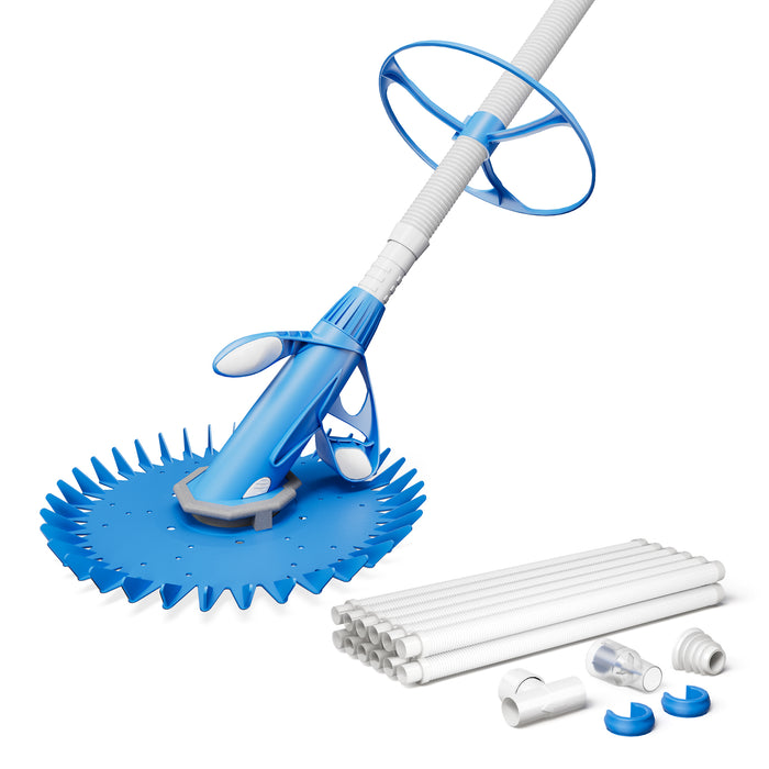 Pulitore automatico per piscine incl.12 tubi Aspiratore per pulizia fondo piscina