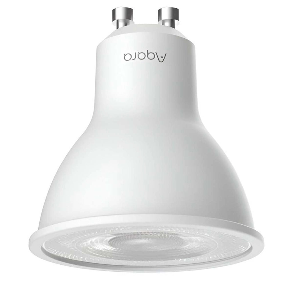 Lampadina LED T2 GU10 CCT intelligente compatibile Matter Zigbee Thread Bianco Aqara