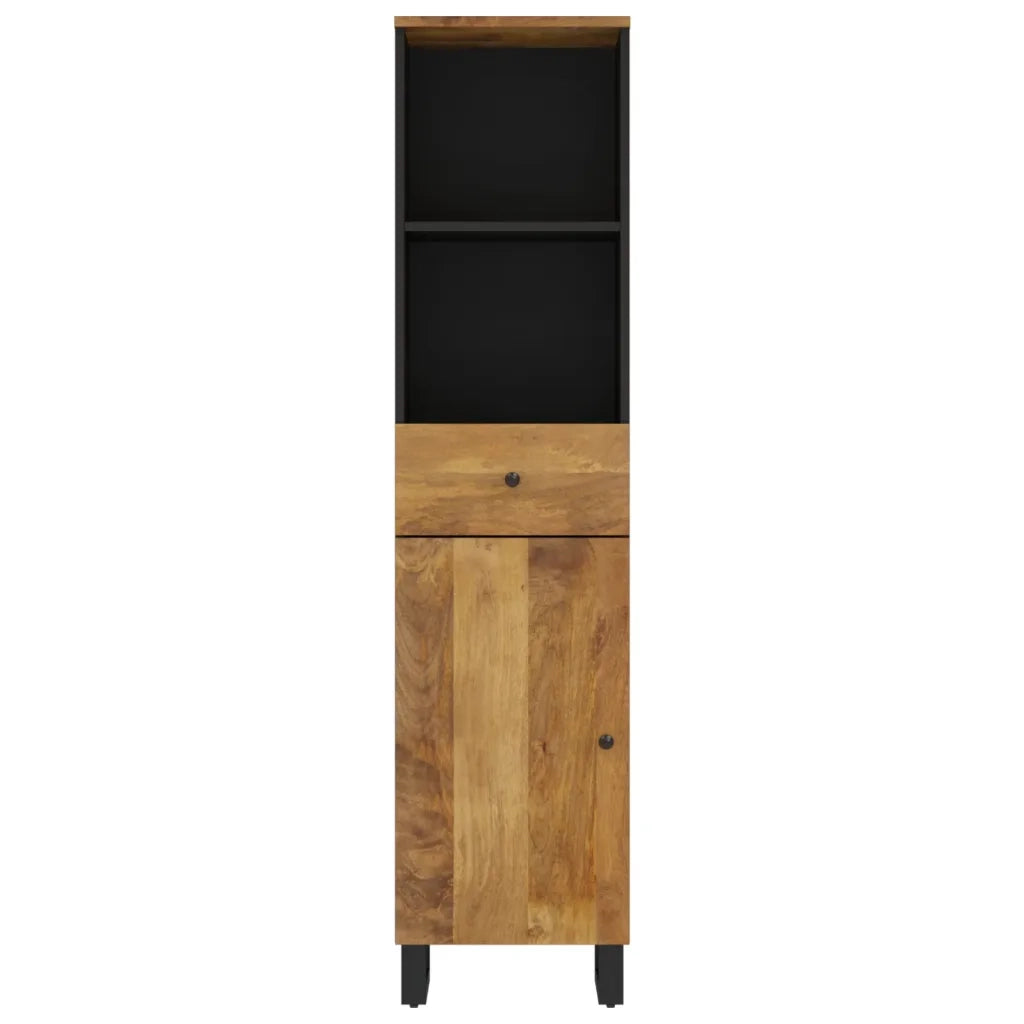 Mobile da Bagno 38x33x160 cm in Legno Massello di Mango 352001