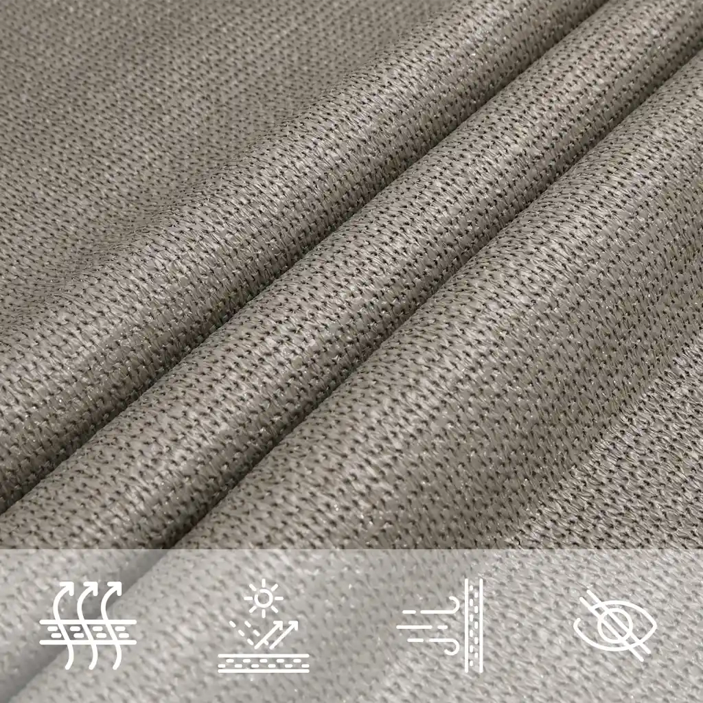 Vela Parasole 160 g/mÂ² Triangolare 4x4x4 m in HDPE