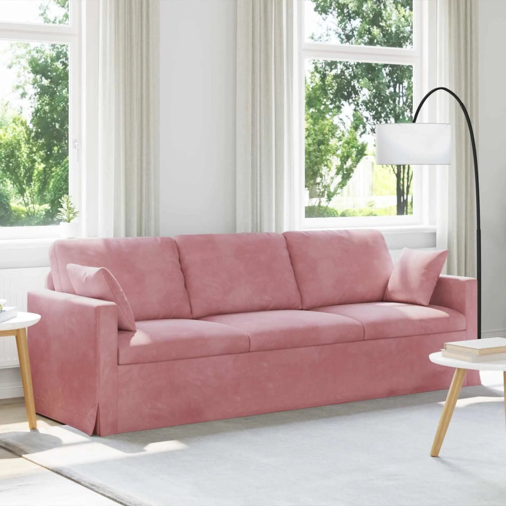 Divano | Divano da soggiorno | Sofa Rosa 228 x 78 x 80 cm Velluto