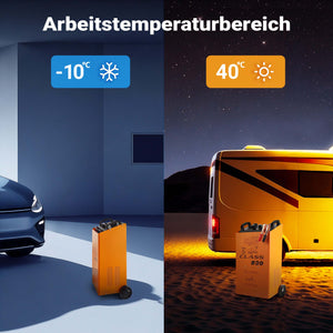 Caricabatterie da 12V e 24V con ruote, funzione d'avviamento, ricarica rapida