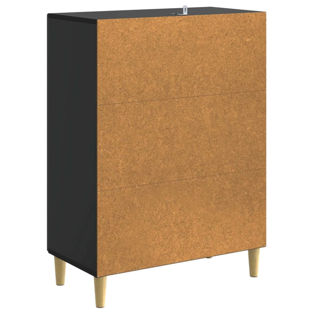 Credenza Nero 66 x 34,5 x 90 cm Legno ingegnerizzato 895046