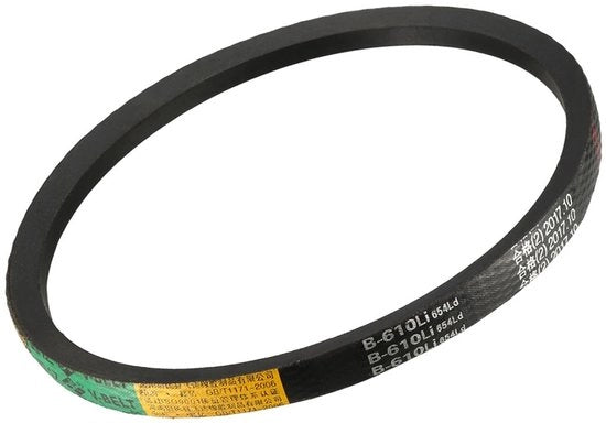 Cinghia di trasmissione 24" x 16 mm - Gomma - Neoprene - Trasmissione di shock - Flessibile - Resistente allo shock - Per diverse applicazioni - Cinghia
