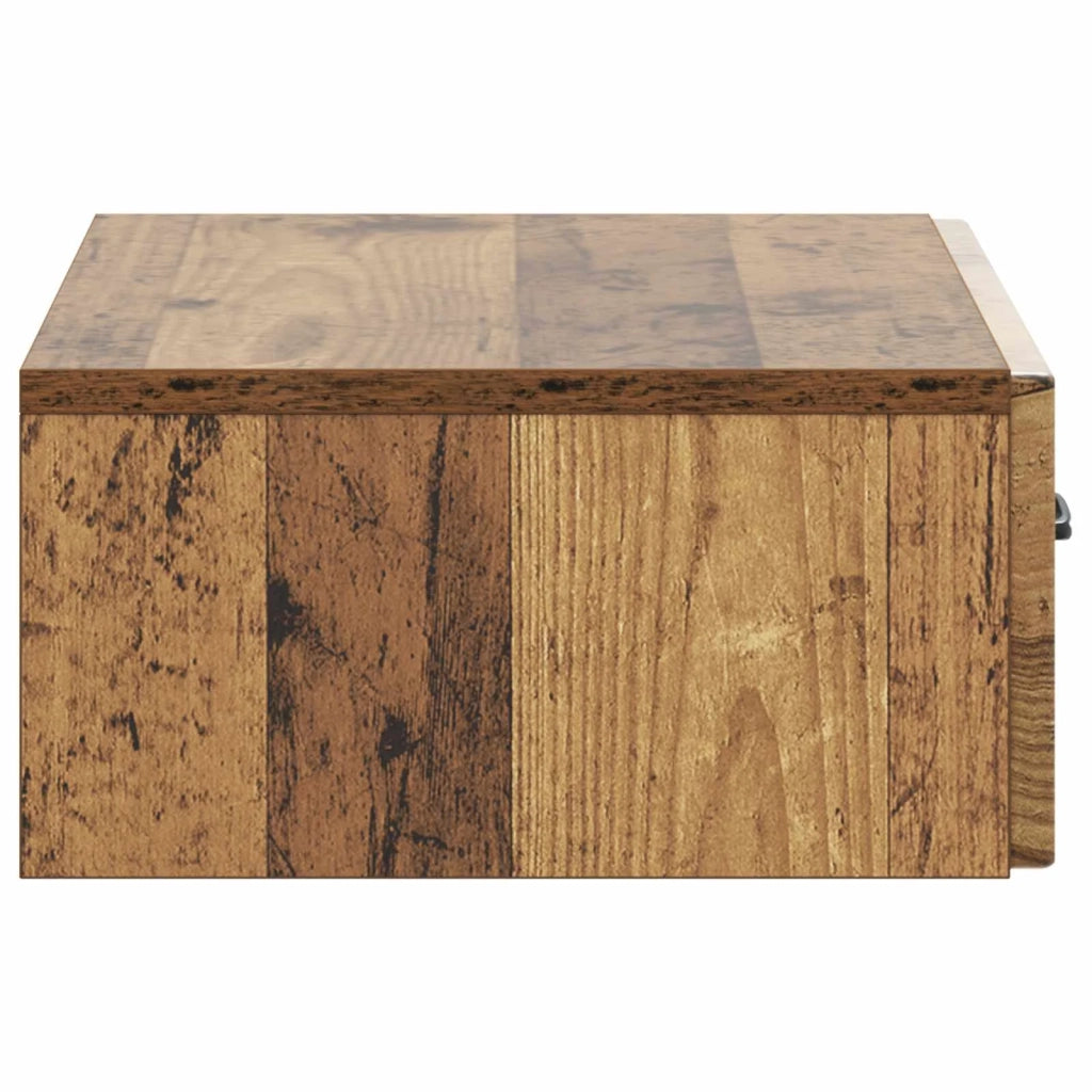 Tavolino da Parete Laterale Legno antico 59 x 34,5 x 17 cm 899343