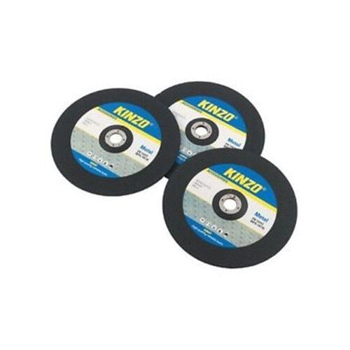 Set 3 Dischi per Smerigliatrice Flex 230mm per Metallo Accessori Fai da Te Kinzo