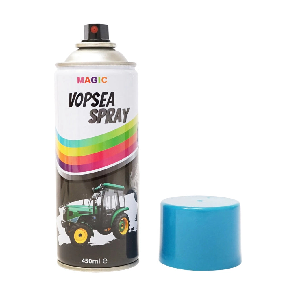 Spray vernice auto blu  professionale ad asciugatura rapida, 450 ml MAGIC