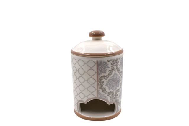 Contenitore Porta Cialde in Ceramica Arabesque 24 cm