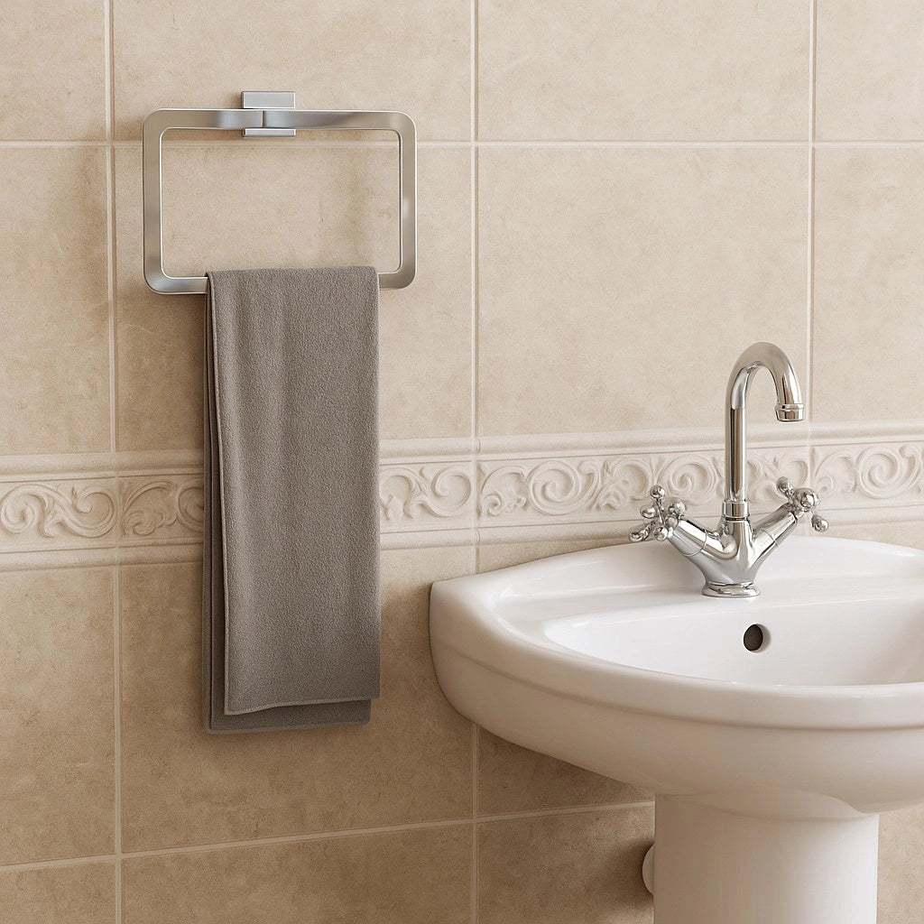 Portasciugamano Da Bagno Ring 210 Oste Chrome