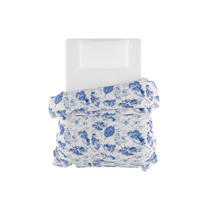 Trapunta Invernale Singola Stampata in Microfibra 200gr Double Face Foglie