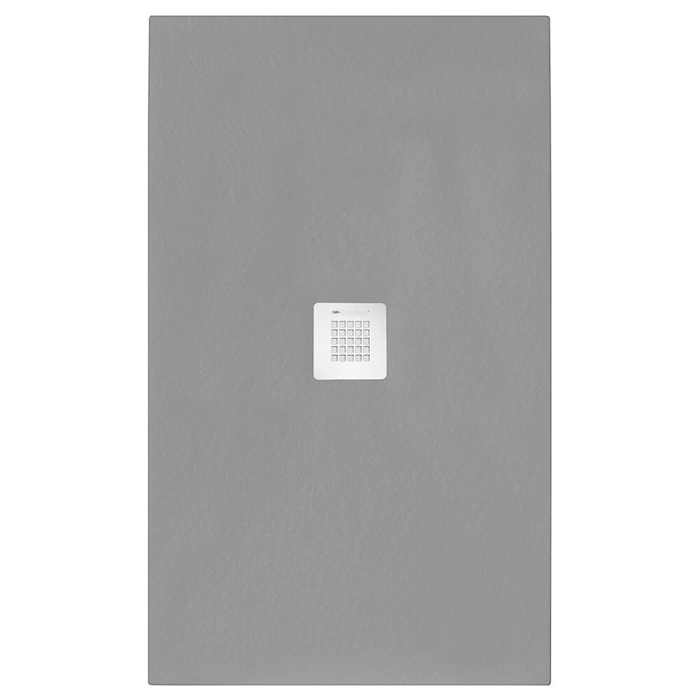Piatto doccia 70x220 in marmoresina effetto pietra grigio riducibile Ten